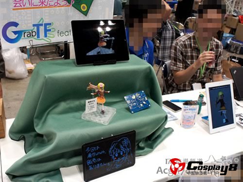 WF2012夏手办展主板少女《新川サキ》登场