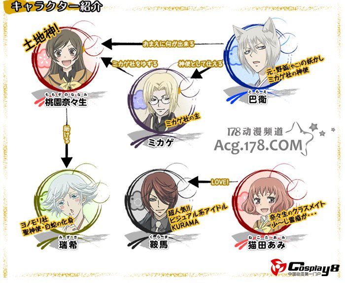 《元气少女缘结神》公开CV情报 追加人设图