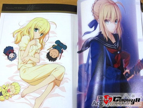 TYPE-MOON10周年纪念本希耶尔学姐变化大