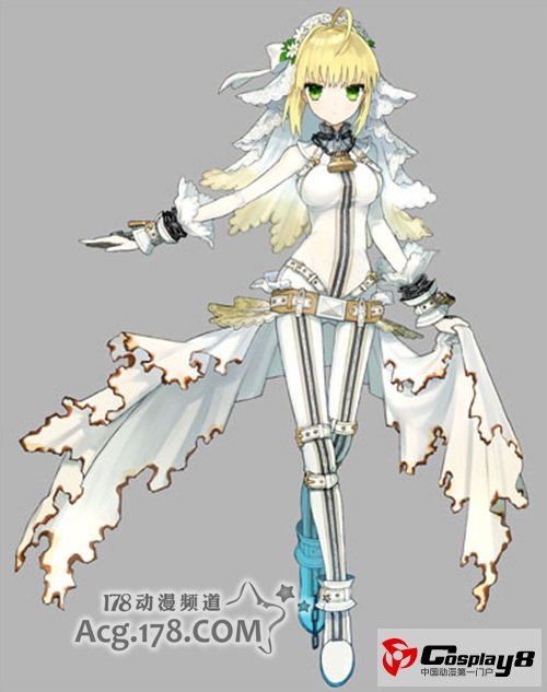 PSP游戏《Fate/Extra CCC》限定版TYPE-MOON Virgin Bride BOX