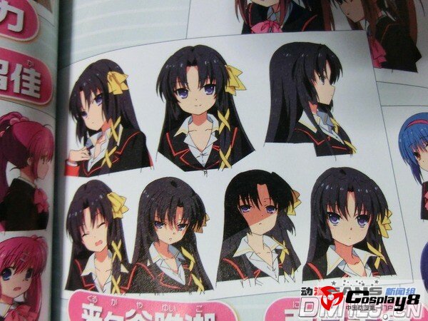 秋季新番《Little Busters!》动画版全彩人设图