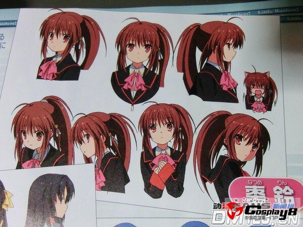 秋季新番《Little Busters!》动画版全彩人设图