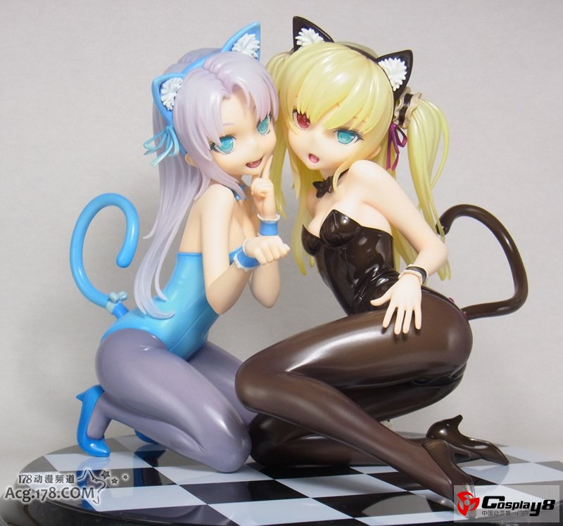 《我的朋友很少》小鸠&玛丽亚猫耳娘版手办