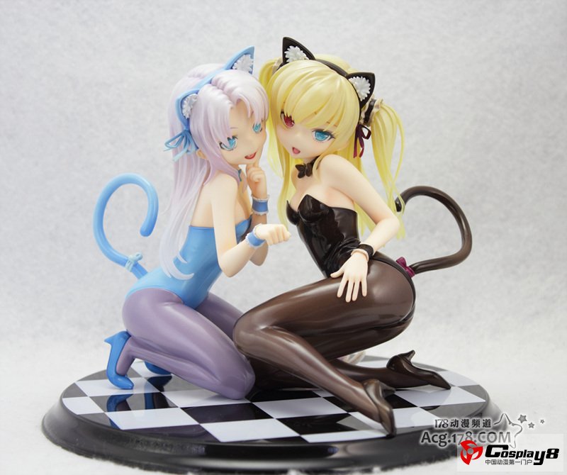《我的朋友很少》小鸠&玛丽亚猫耳娘版手办