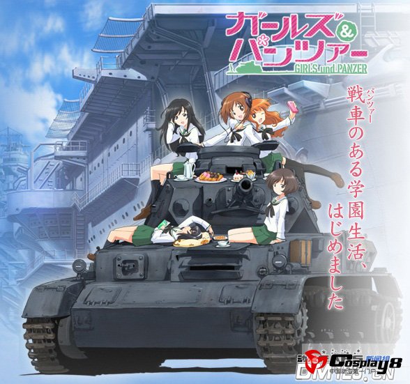 10月新番《少女与战车》新增角色人设和声优
