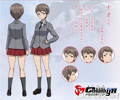 10月新番《少女与战车》新增角色人设和声优