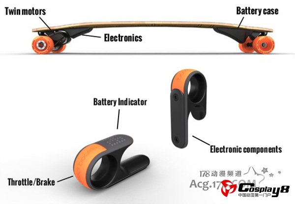 国外超便利短途移动《Boosted Boards》亮相