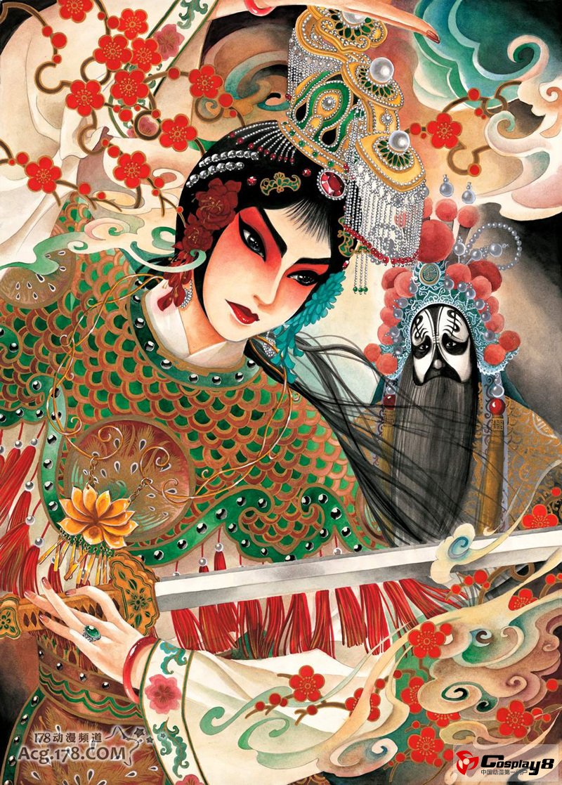 漫画家林莹漫画作品第三部《梅兰芳·竹之卷》