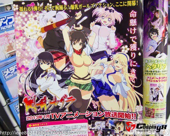《闪乱神乐 少女们的真影》决定2013年1月播放