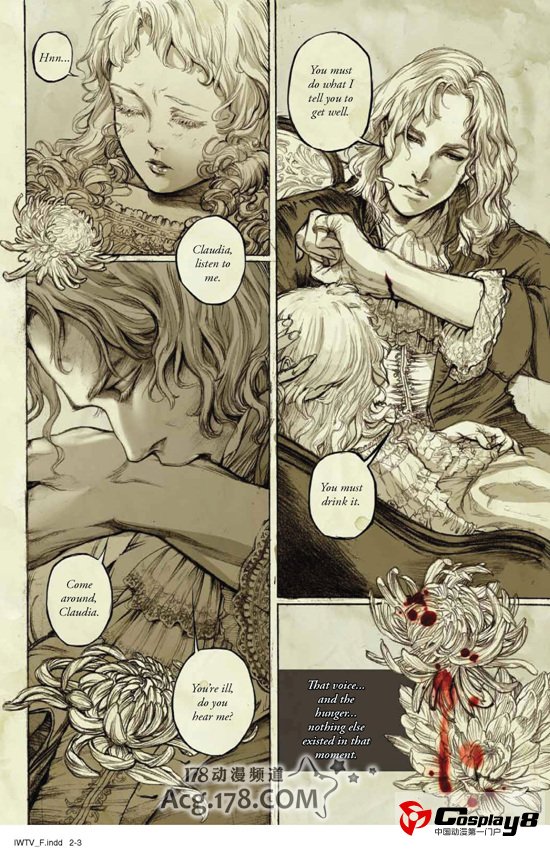 阿汤哥和布拉德皮特经典片《夜访吸血鬼》漫画化