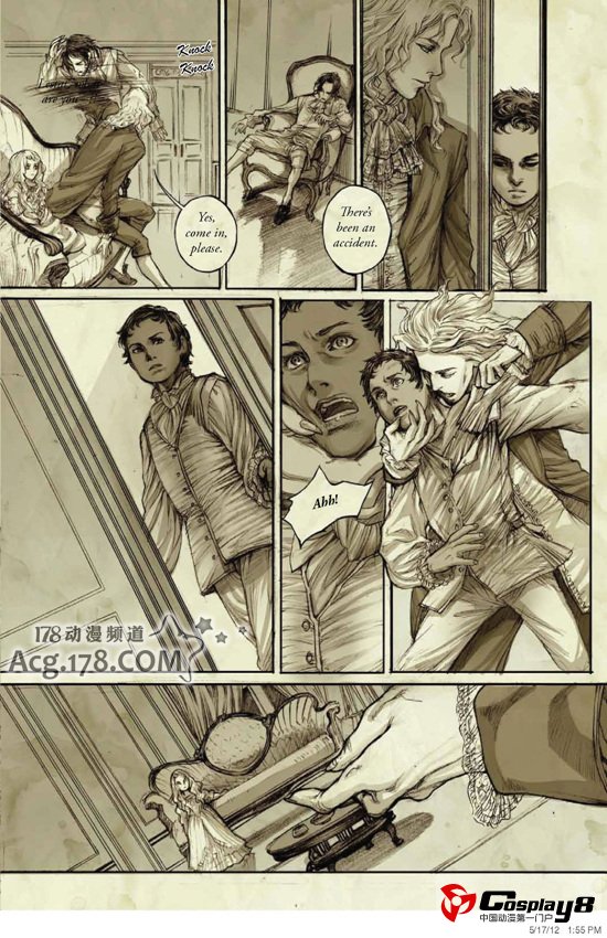 阿汤哥和布拉德皮特经典片《夜访吸血鬼》漫画化