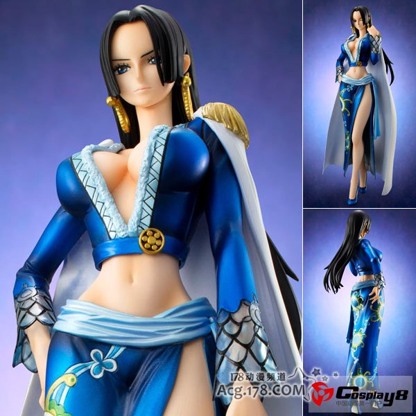 眼镜社推出蓝色服饰版海贼王女帝1/8手办