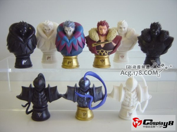《Fate/Zero》动画人物造型国际象棋揭晓