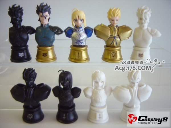 《Fate/Zero》动画人物造型国际象棋揭晓