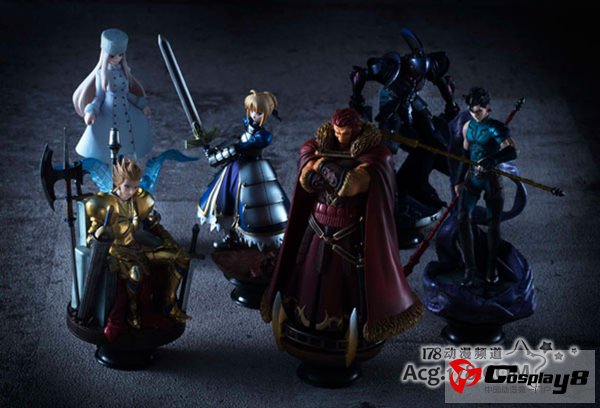 《Fate/Zero》动画人物造型国际象棋揭晓