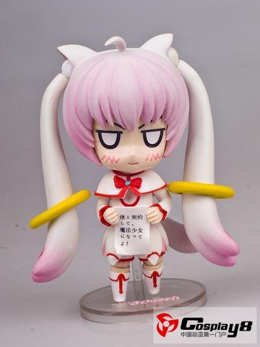 【潮迅动漫】【魔法少女小圆】丘比拟人化黏土手办