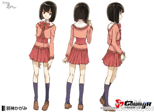 《锁锁美同学@提不起劲》官网更新彩色人设