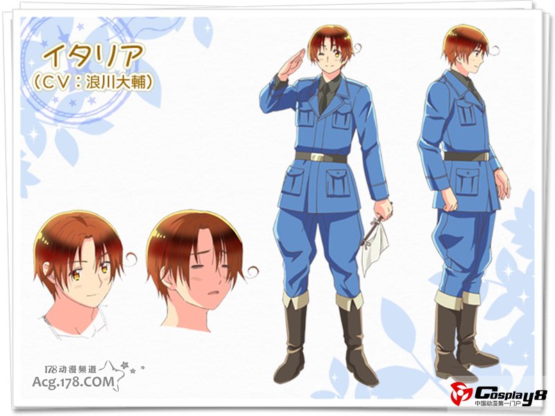 国家拟人动画《黑塔利亚》第5季声优沿用前几季