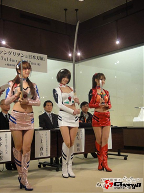 新世纪福音战士与日本刀展爱知県冈崎市召开