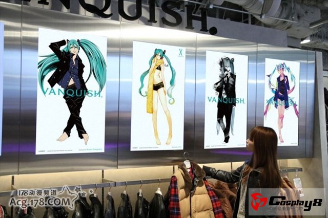 初音未来和两家流行品牌推出新款男装&少女服饰