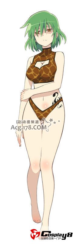 新一代乳摇番《闪乱神乐》主角泳装人设图公开