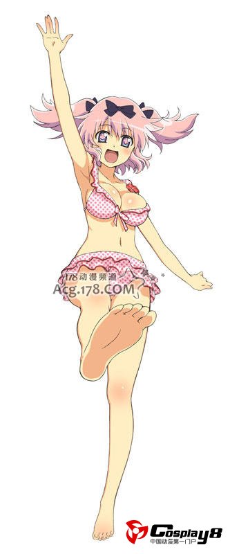 新一代乳摇番《闪乱神乐》主角泳装人设图公开
