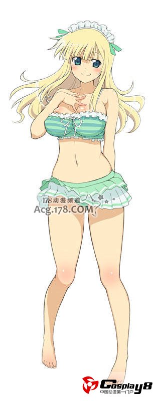 新一代乳摇番《闪乱神乐》主角泳装人设图公开