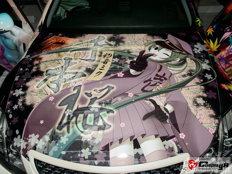 秋叶原UDX“2012年圣诞痛车展”欣赏