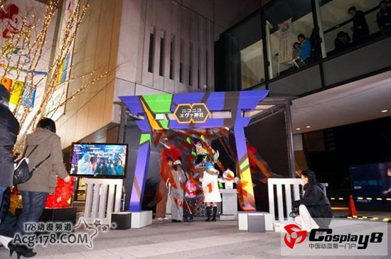 东京TOKYO SKYTREE建造“niconico EVA神社”