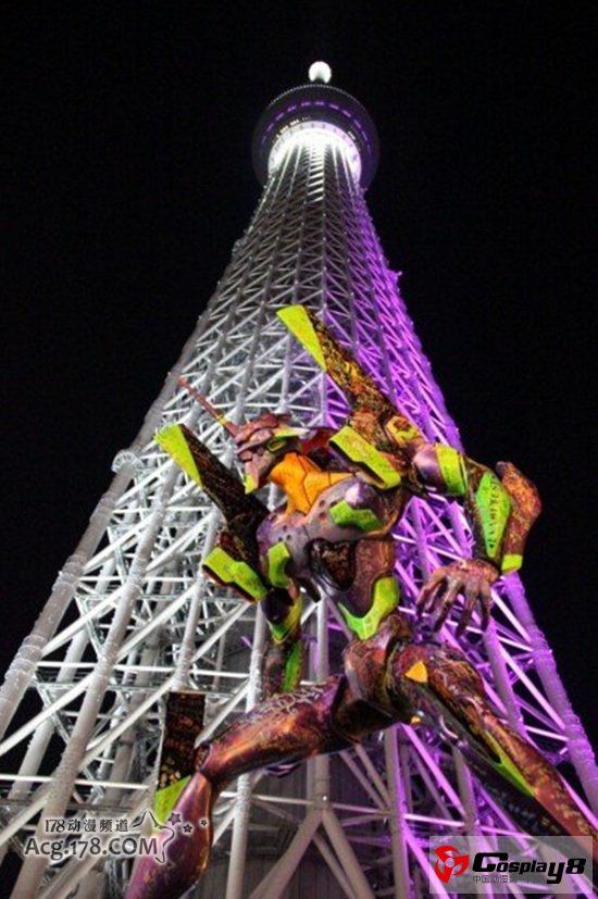 东京TOKYO SKYTREE建造“niconico EVA神社”