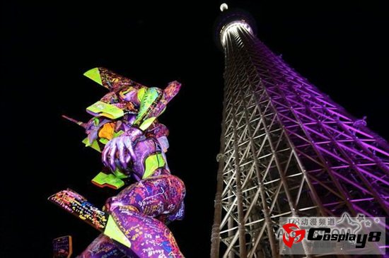 东京TOKYO SKYTREE建造“niconico EVA神社”