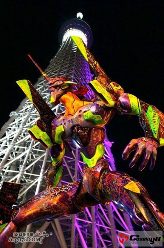 东京TOKYO SKYTREE建造“niconico EVA神社”