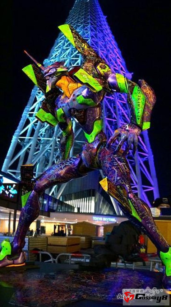 东京TOKYO SKYTREE建造“niconico EVA神社”