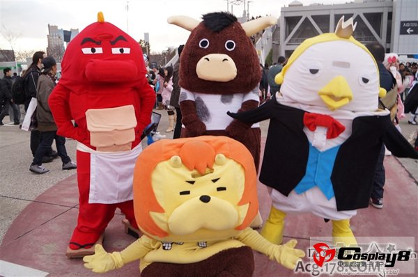 第83届日本冬季同人展各种COS欣赏