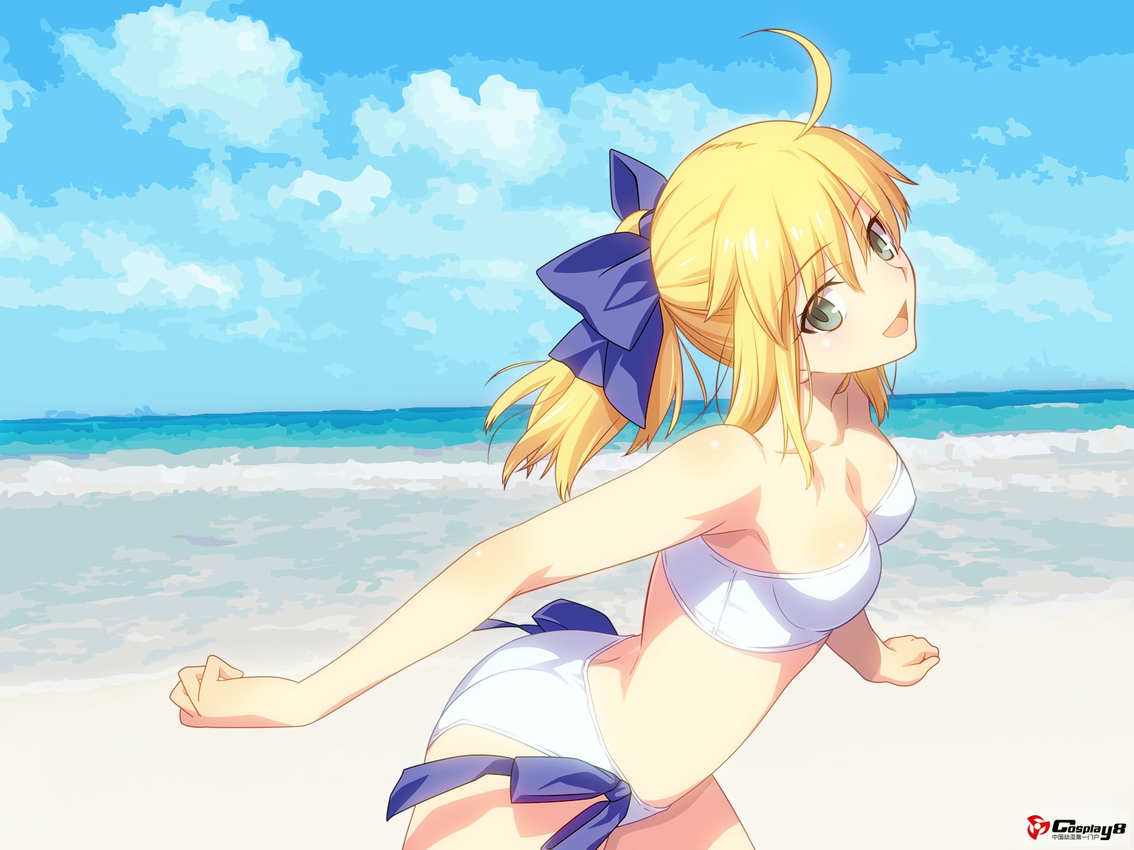 《Fate/stay night》白色吾王Saber·lily手办登场