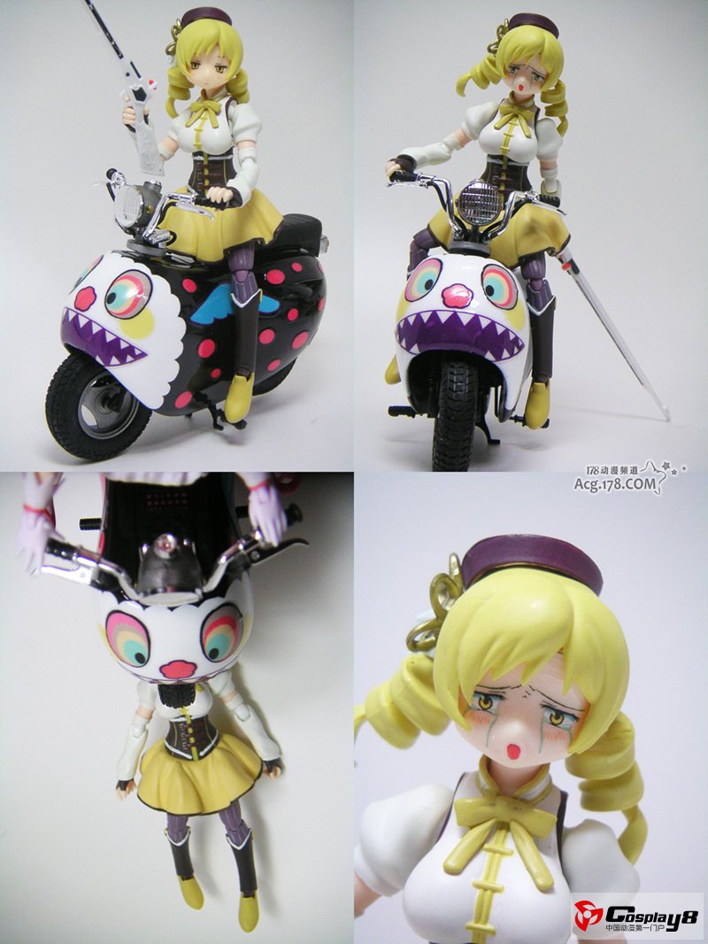 《魔法少女小圆》Figma专用痛电动车模型揭晓