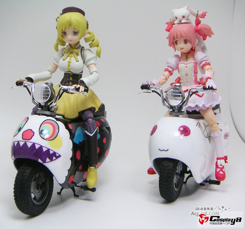 《魔法少女小圆》Figma专用痛电动车模型揭晓