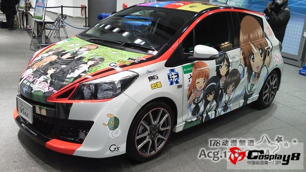 《少女与战车》公式痛车揭晓