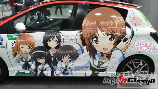 《少女与战车》公式痛车揭晓