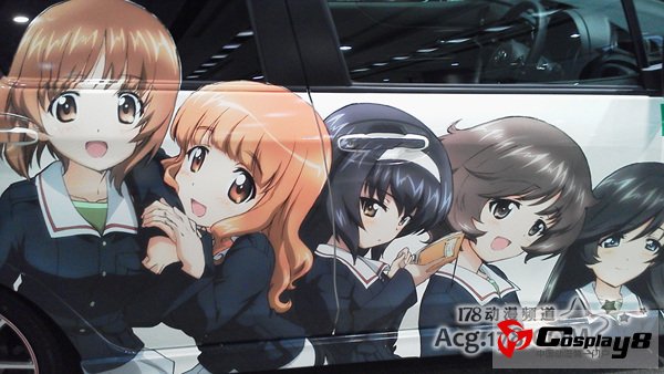 《少女与战车》公式痛车揭晓