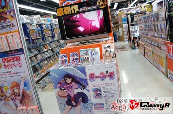 动画《猫物语(黑)》BD/DVD上卷已发售