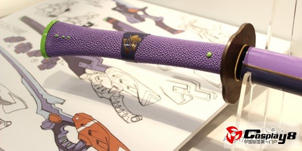 日本冈崎市的新世纪福音战士与日本刀展现场