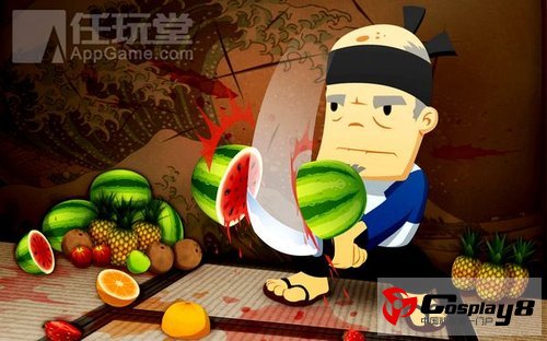  人气游戏《水果忍者》将推出漫画