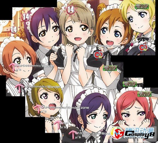 《Love Live!》第三单曲周排行第五