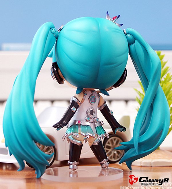 奸笑社披露赛车初音未来粘土人造型