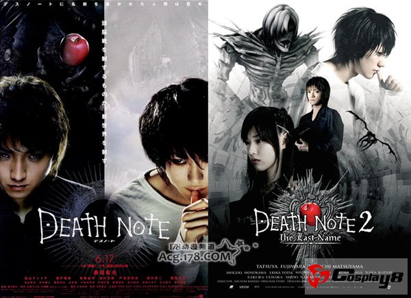 漫画《DEATH NOTE》将被好莱坞真人电影化