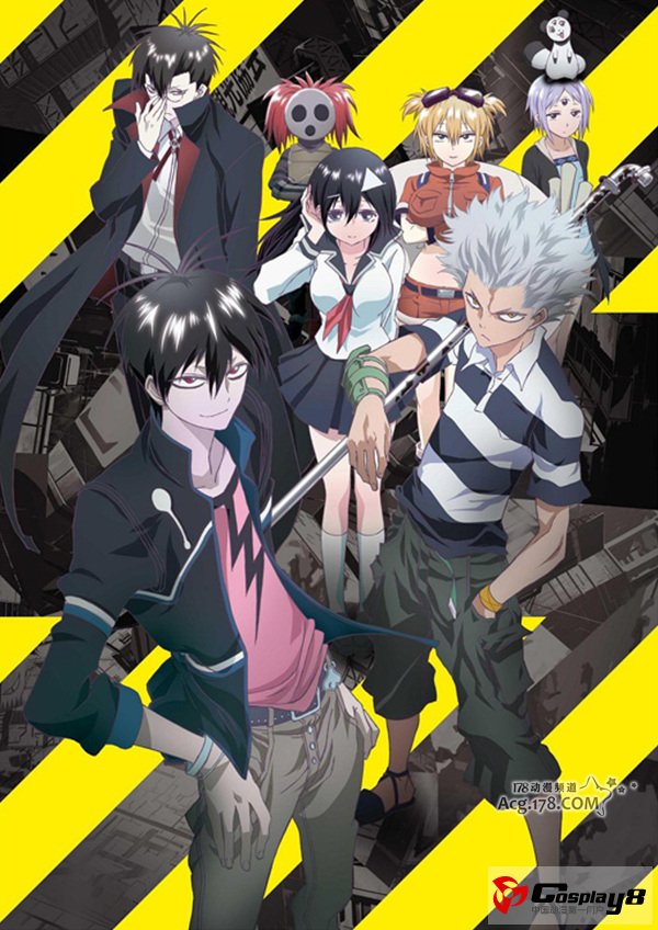 吸血鬼动画《BLOOD LAD》第3弹人设和场景设定图