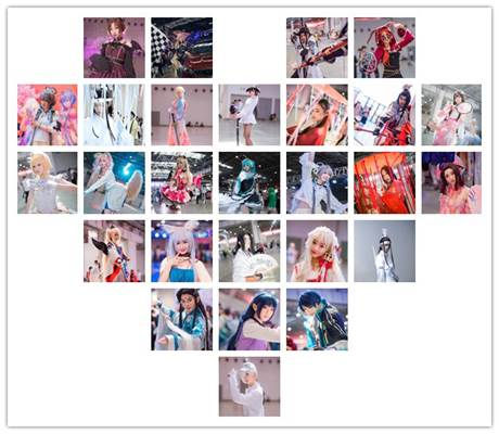 颜值coser